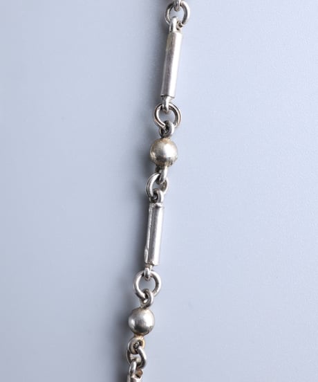 Bar & Ball Link Bracelet / Silver 925