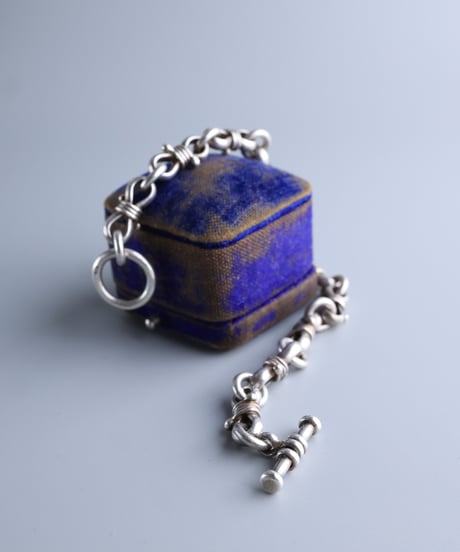 Constructed Link Bracelet / Silver 925