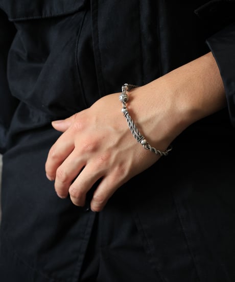 c.1880–1910 UK Albertina Chain Bracelet / Sterling Silver