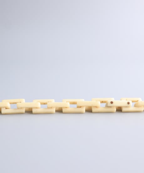 c.1880–1900 France / French Ivory Watch Chain