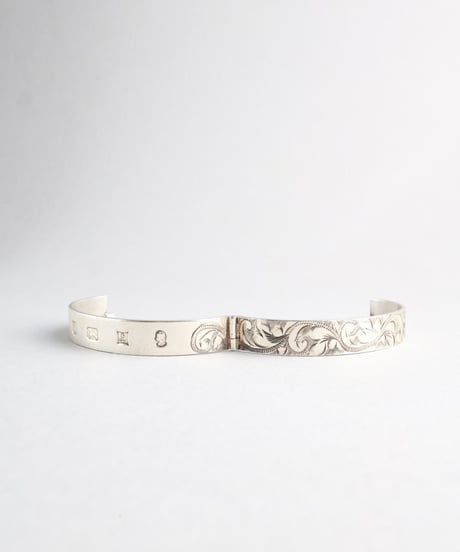 1977 England Birmingham / Hallmarked Bangle / Silver 925