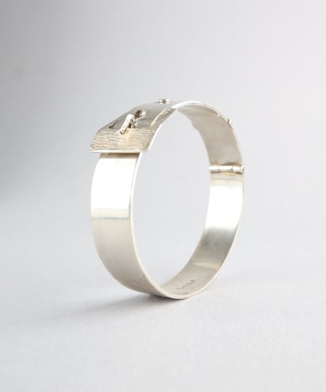 1972 England / Belt Buckle Bangle / Silver 925