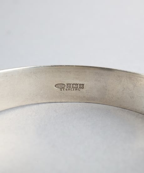 1972 England / Belt Buckle Bangle / Silver 925