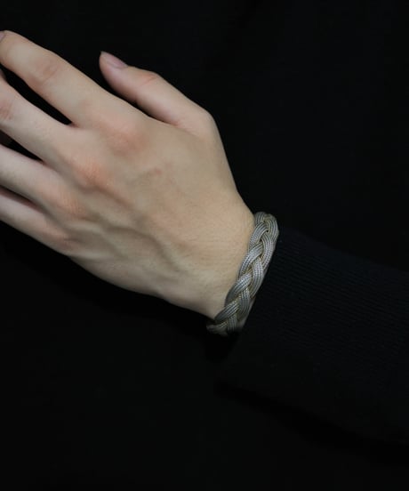 1975 Braided Bracelet / Silver 925