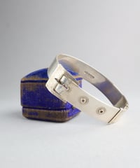 1972 England / Belt Buckle Bangle / Silver 925