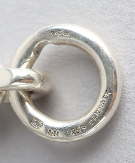1997 Denmark /  Georg Jensen × Hans Hansen Anchor Chain Bracelet / Silver 925