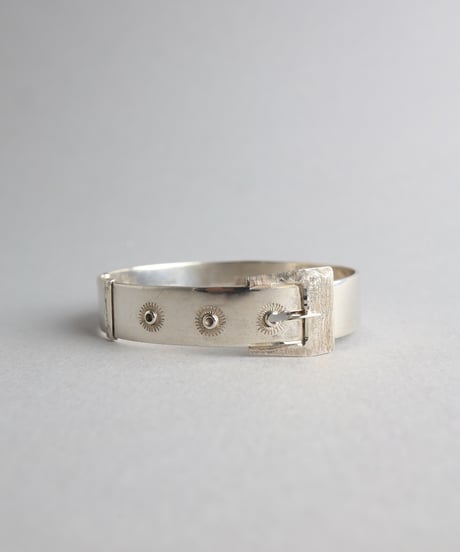 1972 England / Belt Buckle Bangle / Silver 925