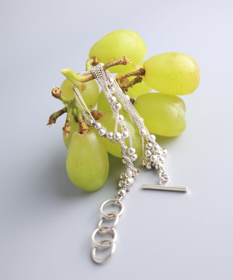 Multi Chain Bracelet / Silver 925