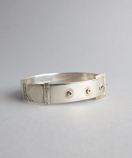 1972 England / Belt Buckle Bangle / Silver 925