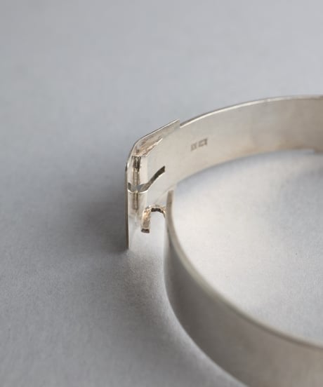 1972 England / Belt Buckle Bangle / Silver 925