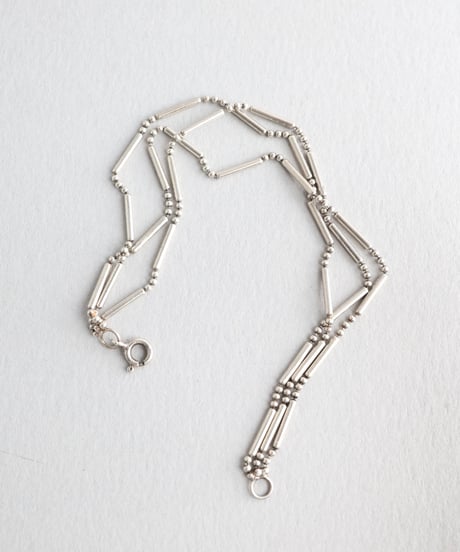 Triple Strand Bar Link Bracelet / Silver 925