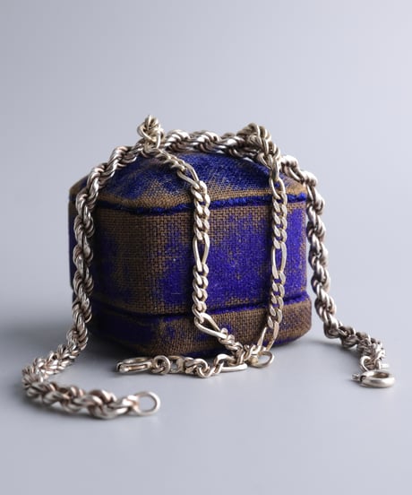 Twisted Rope Chain Bracelet / Silver 925