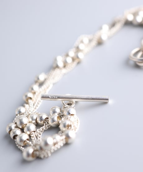 Multi Chain Bracelet / Silver 925