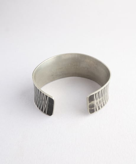 c.1960 Denmark / Jørgen Jensen No.772 Bangle / Pewter