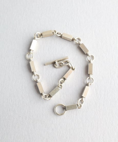 Arne Johansen Geometric Link Bracelet / Silver 925