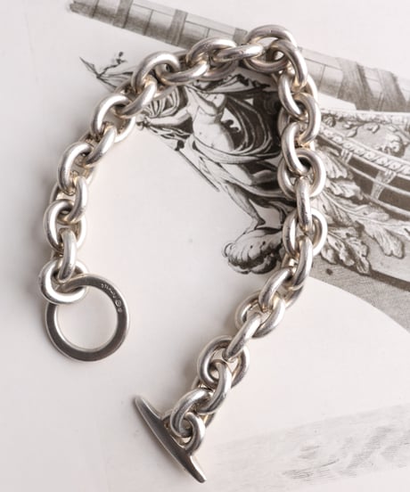 c.1950–60 Denmark Anchor Chain Bracelet / Sterling Silver