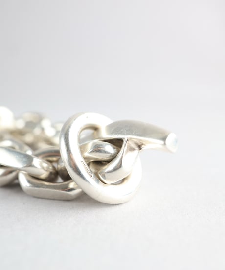 1997 Denmark /  Georg Jensen × Hans Hansen Anchor Chain Bracelet / Silver 925