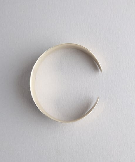 c.1960 Hermann Siersbøl Concave Cuff Bracelet / Sterling Silver