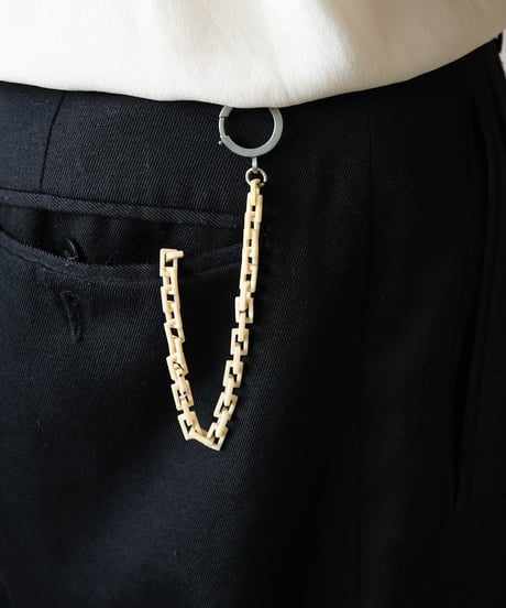 c.1880–1900 France / French Ivory Watch Chain