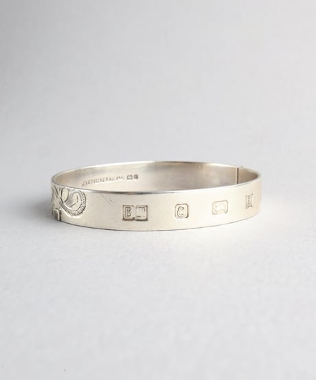 1977 England Birmingham / Hallmarked Bangle / Silver 925
