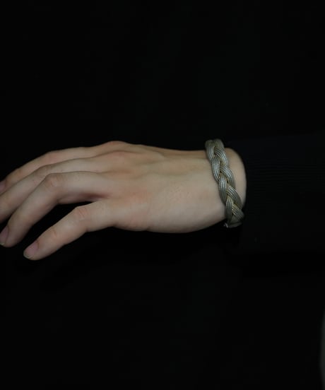 1975 Braided Bracelet / Silver 925