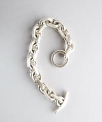1997 Denmark /  Georg Jensen × Hans Hansen Anchor Chain Bracelet / Silver 925