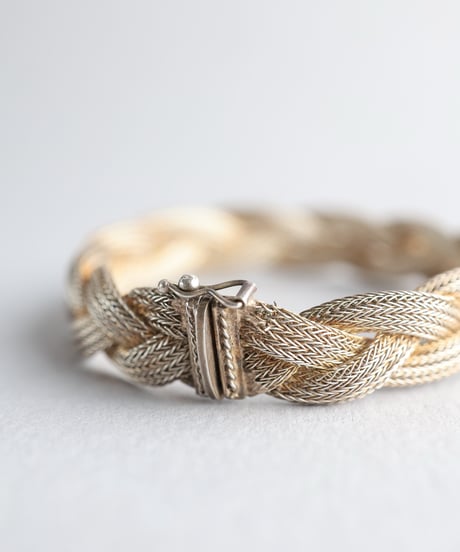 1975 Braided Bracelet / Silver 925