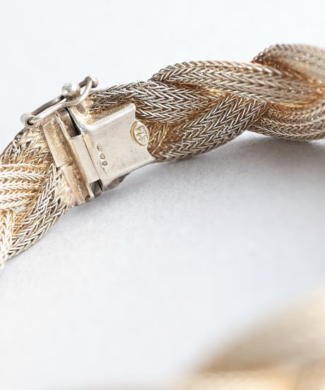 1975 Braided Bracelet / Silver 925