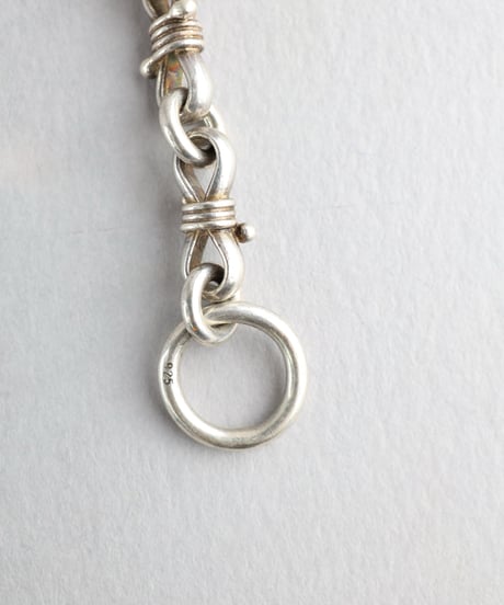 Constructed Link Bracelet / Silver 925