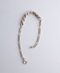Mixed Chain Bracelet / Silver 925