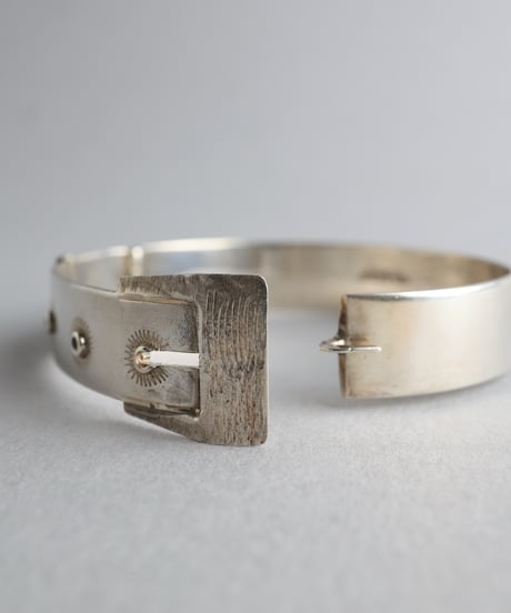 1972 England / Belt Buckle Bangle / Silver 925