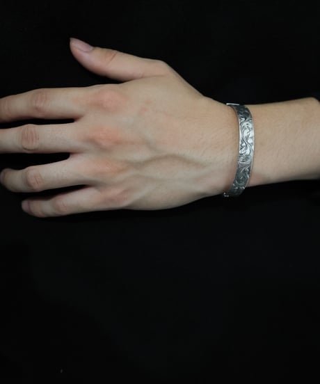 1977 England Birmingham / Hallmarked Bangle / Silver 925