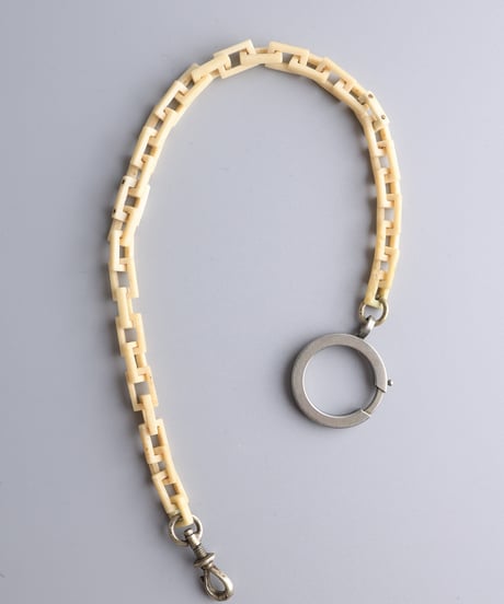c.1880–1900 France / French Ivory Watch Chain