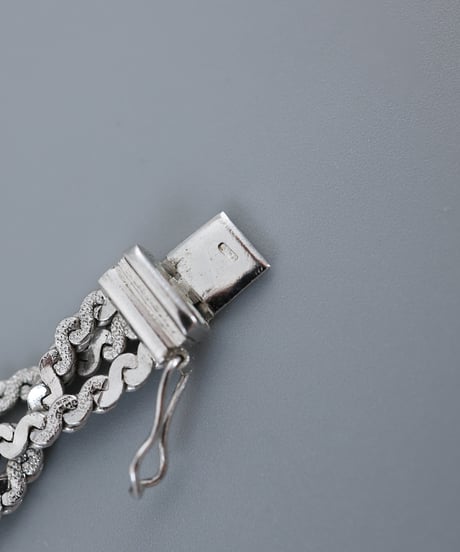 Modern Braided Bracelet / Silver 835