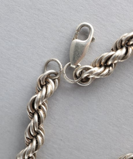 Rope Chain Bracelet / Silver 925