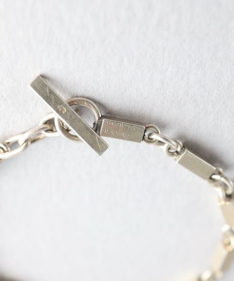 Arne Johansen Geometric Link Bracelet / Silver 925