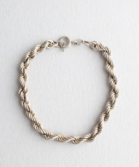 Rope Chain Bracelet / Silver 925