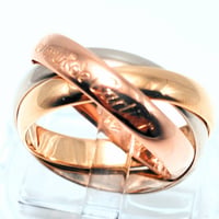 Cartier カルティエ トリニティリング 50 3連リング ゴールド