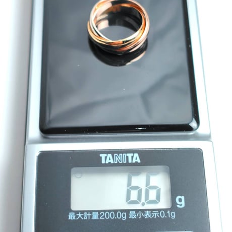 Cartier カルティエ トリニティリング 18K 750 サイズ49 3連リング ゴールド