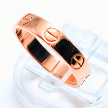 Cartier ミニラブリング　49　ピンクゴールド
