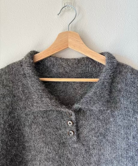【Pattern】Hairy Knit Pullover