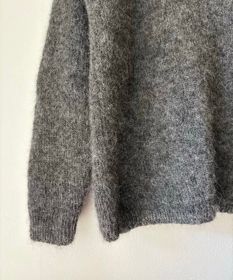 【Pattern】Hairy Knit Pullover