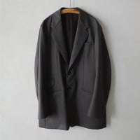 <BISOWN> BRITISH CLASSIC WOOL TAILORED JACKET (BROWN HERRINGBONE)