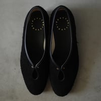 <Post Production> Tear Pumps  Kangaroo-Nibe (Black)