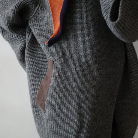 <oira> Knit Jacket (gray)
