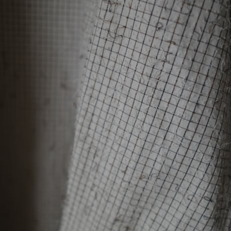 <Nikki ESSENTIAL PIECES> Hairy Standard Shirt (ECRU CHECK)