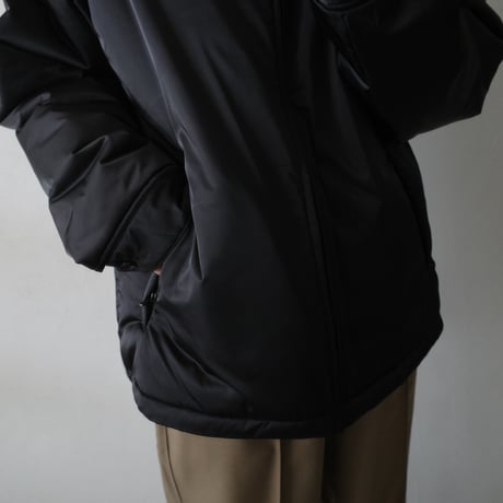 <awasa> インサレーテッドブルゾン  (black)