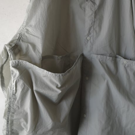 <ENDS and MEANS> Light Shirts Jacket (cloudy Sky)
