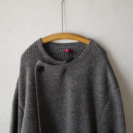 <oira> Knit Jacket (gray)
