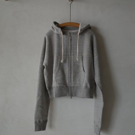 <BISOWN> AFTER HOODIE ZIP UP SWEAT -TOP GRAY 1
